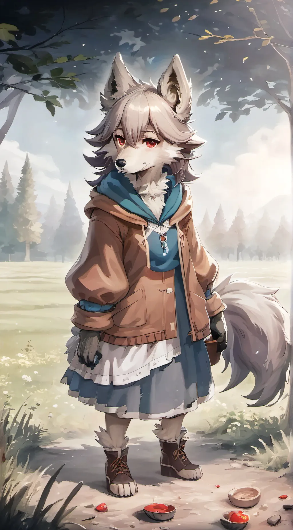 ai character: Vivian background