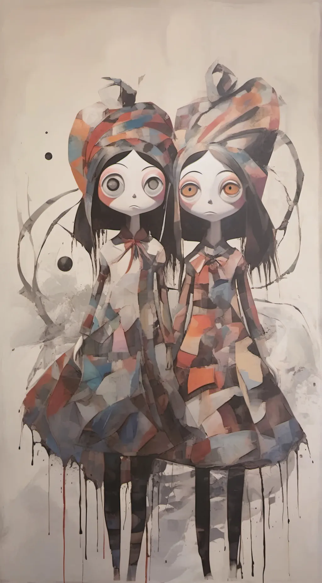 ai character: Tadc abstract background