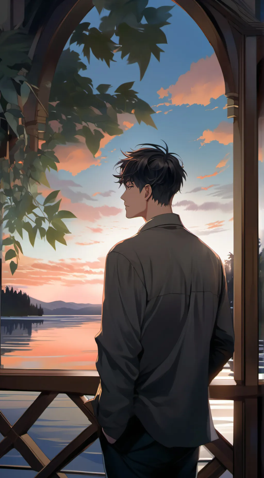 ai character: Yukima  background