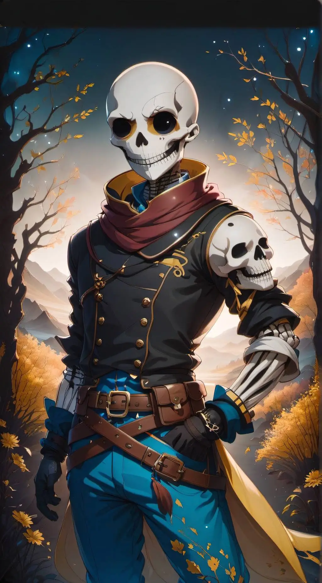 ai character: G!Ink background