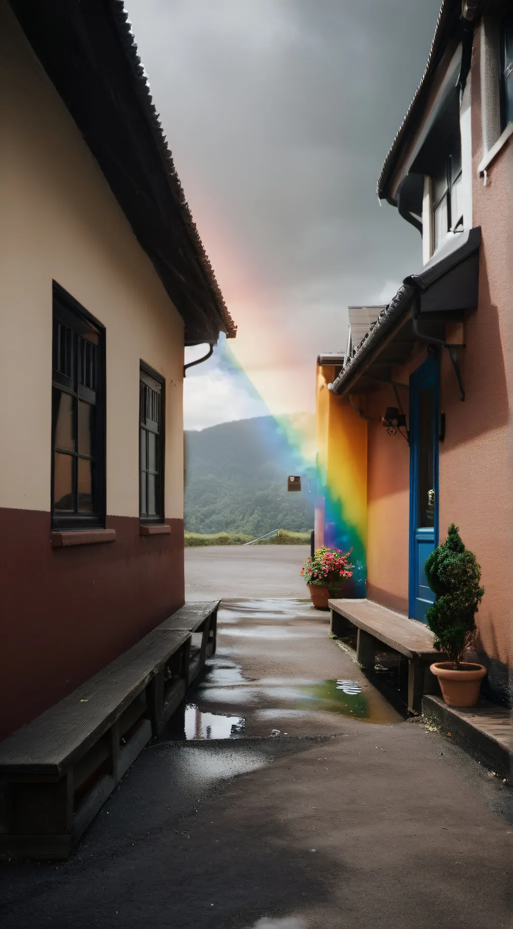 ai character: the rainbow club background