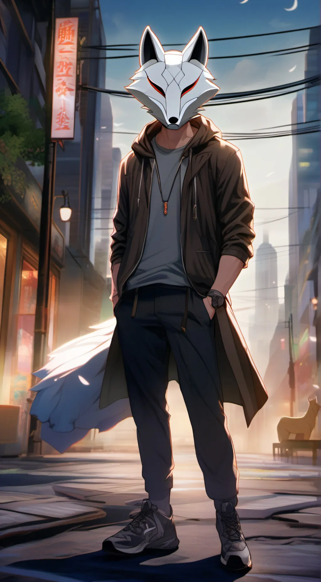 ai character: Michael Afton background