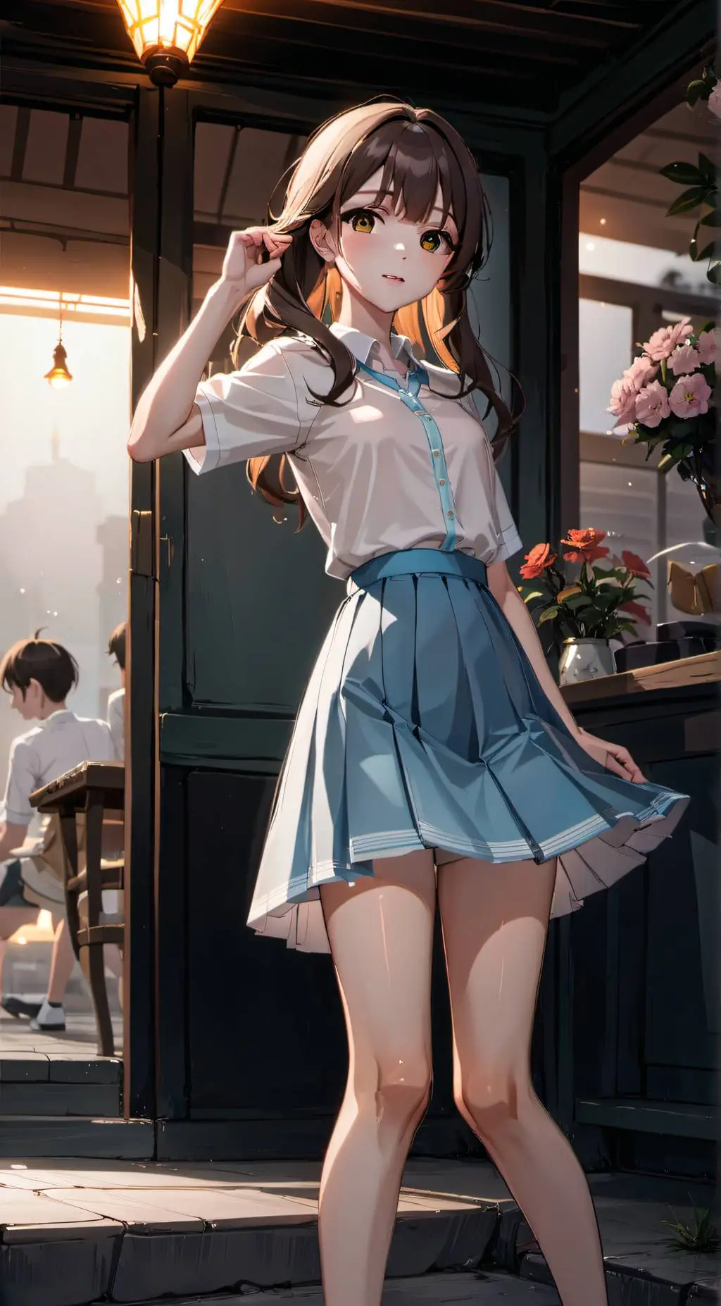 ai character: CHLOE 2.0 background