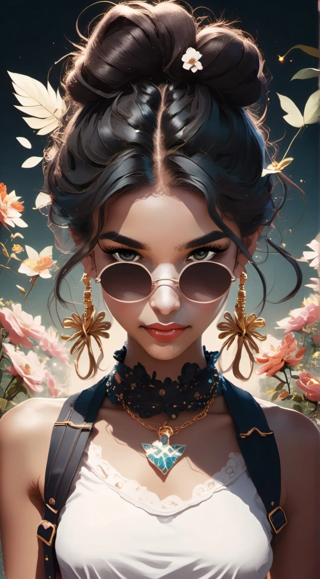 ai character: harmony frazier background