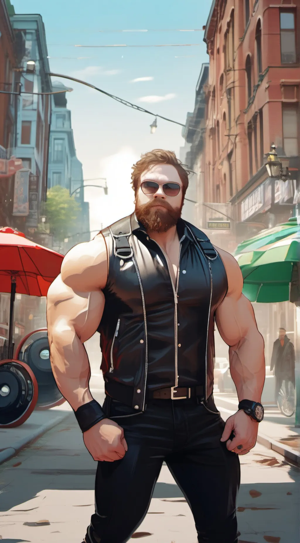 ai character: Jackson  background