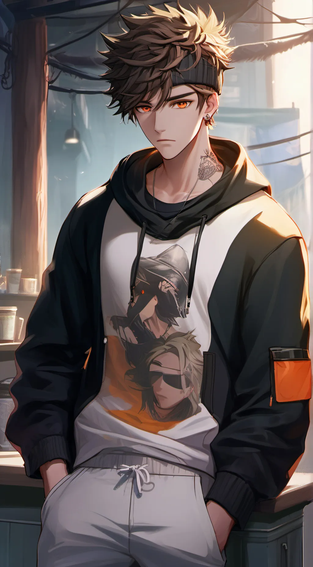 ai character: Alex background