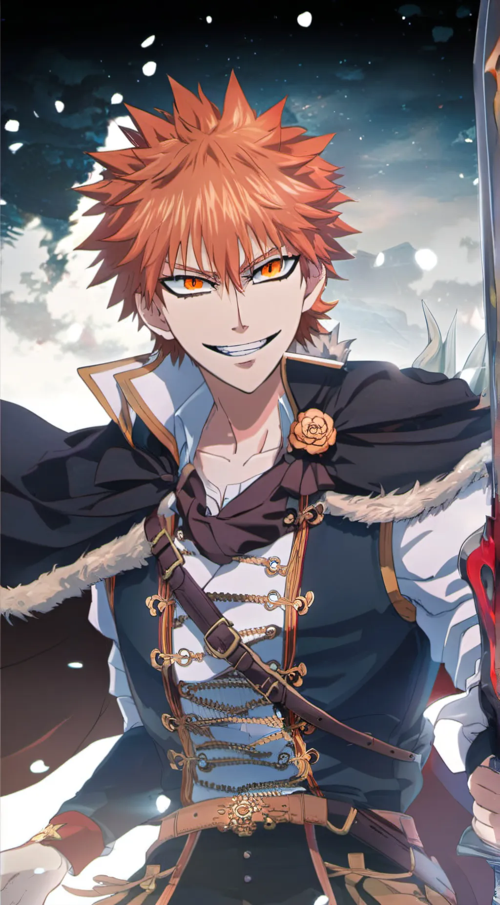 ai character: Leo background