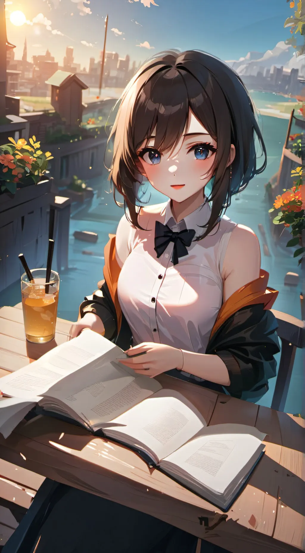 ai character: Amelia background