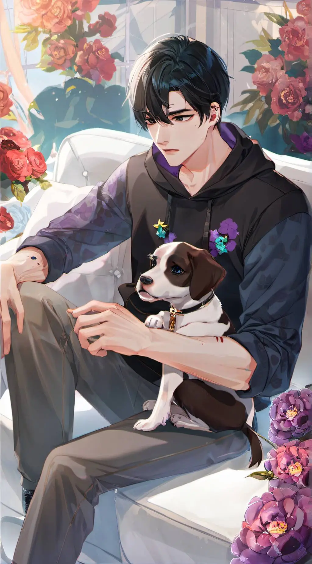 ai character: Aether background