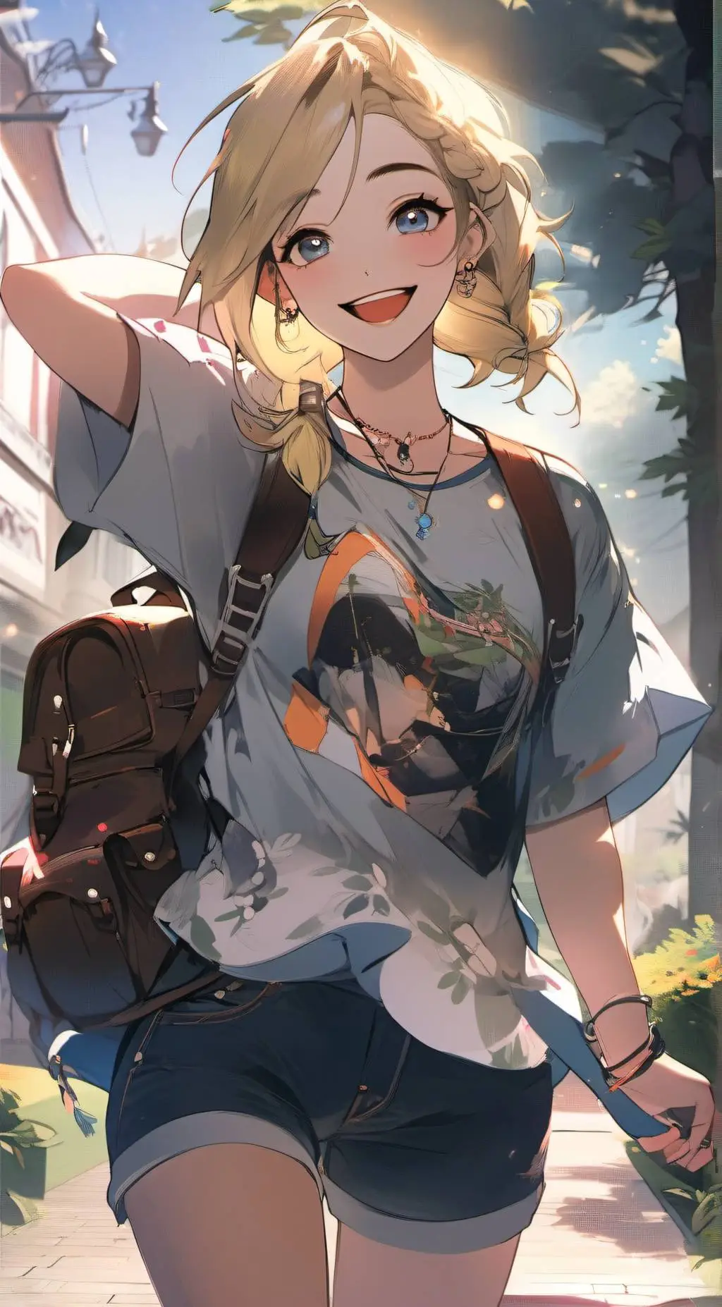 ai character: Marie background