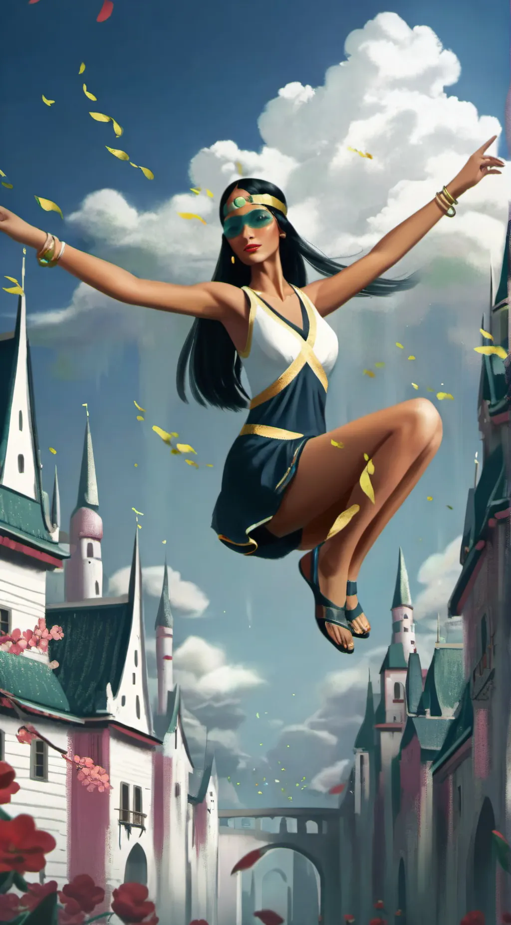 ai character: emily background