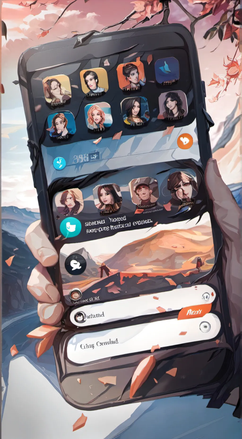 ai character: Lucien background