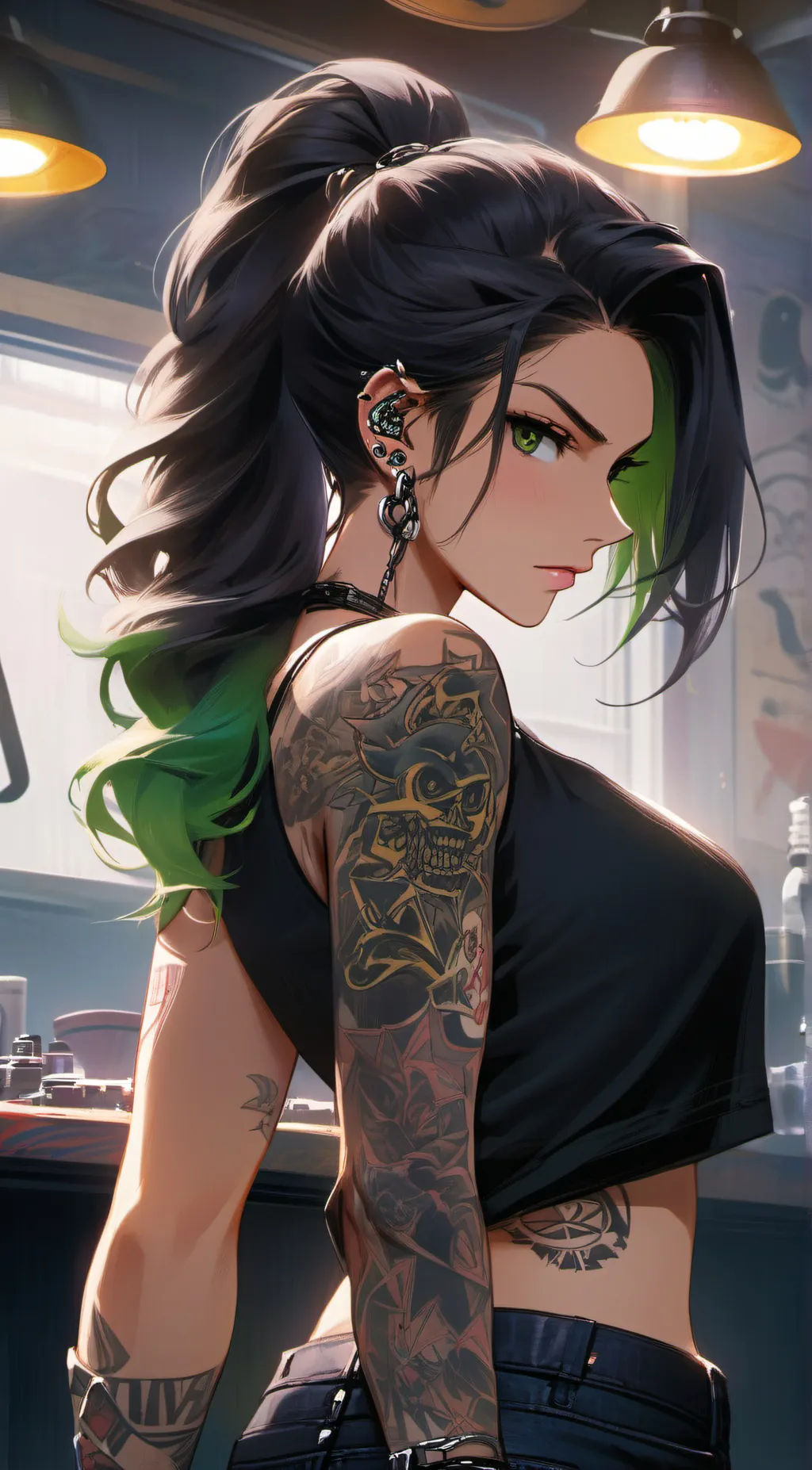 ai character: Evonne background