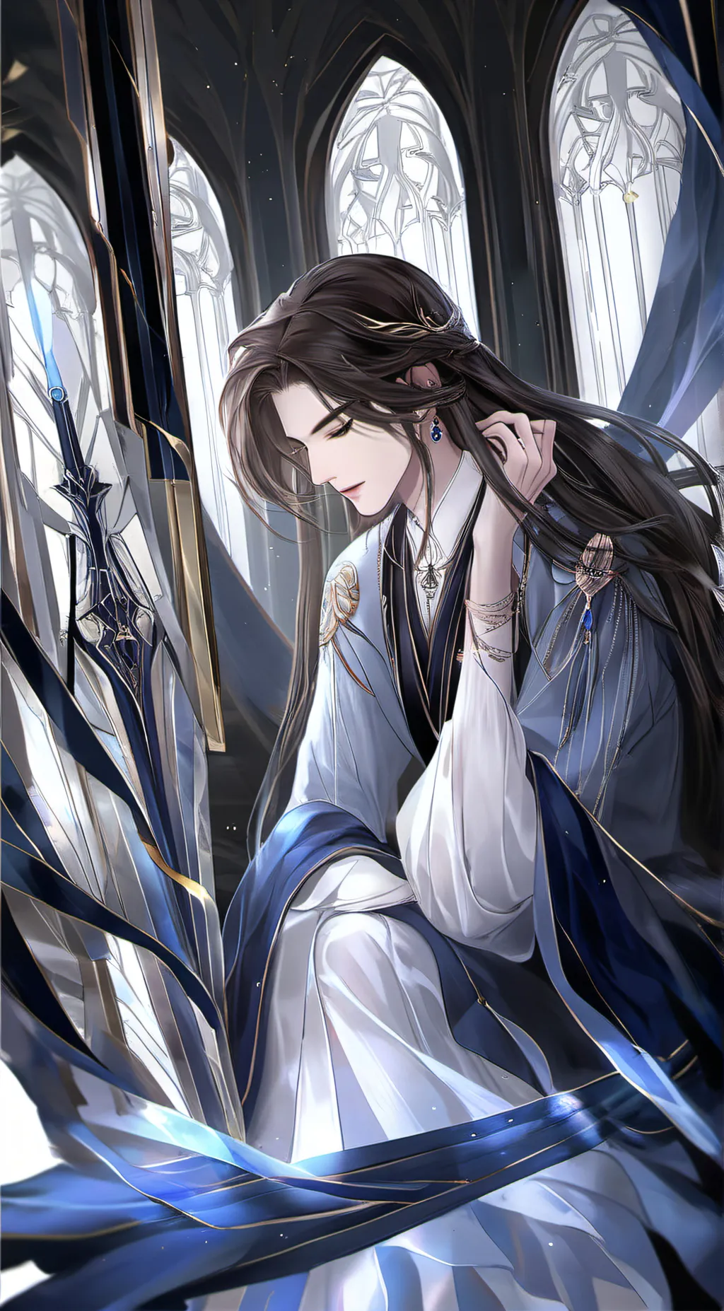 ai character: Lin background