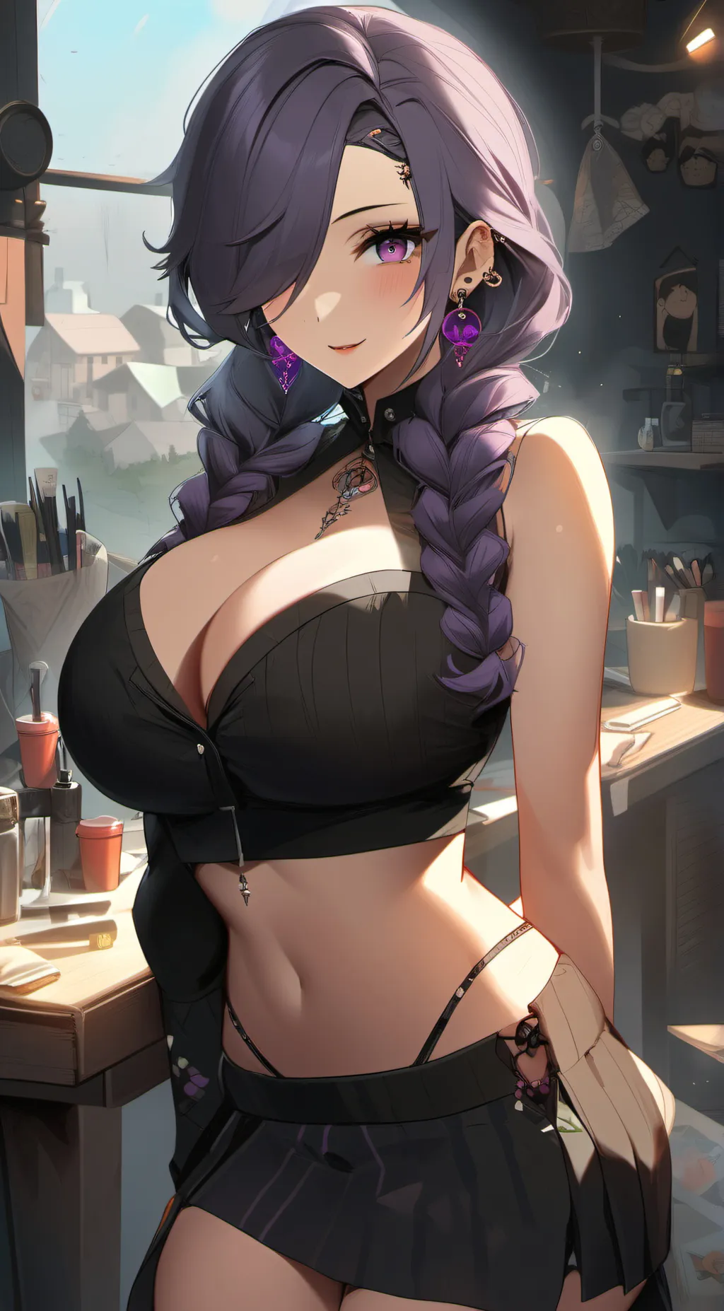 ai character: Nika background