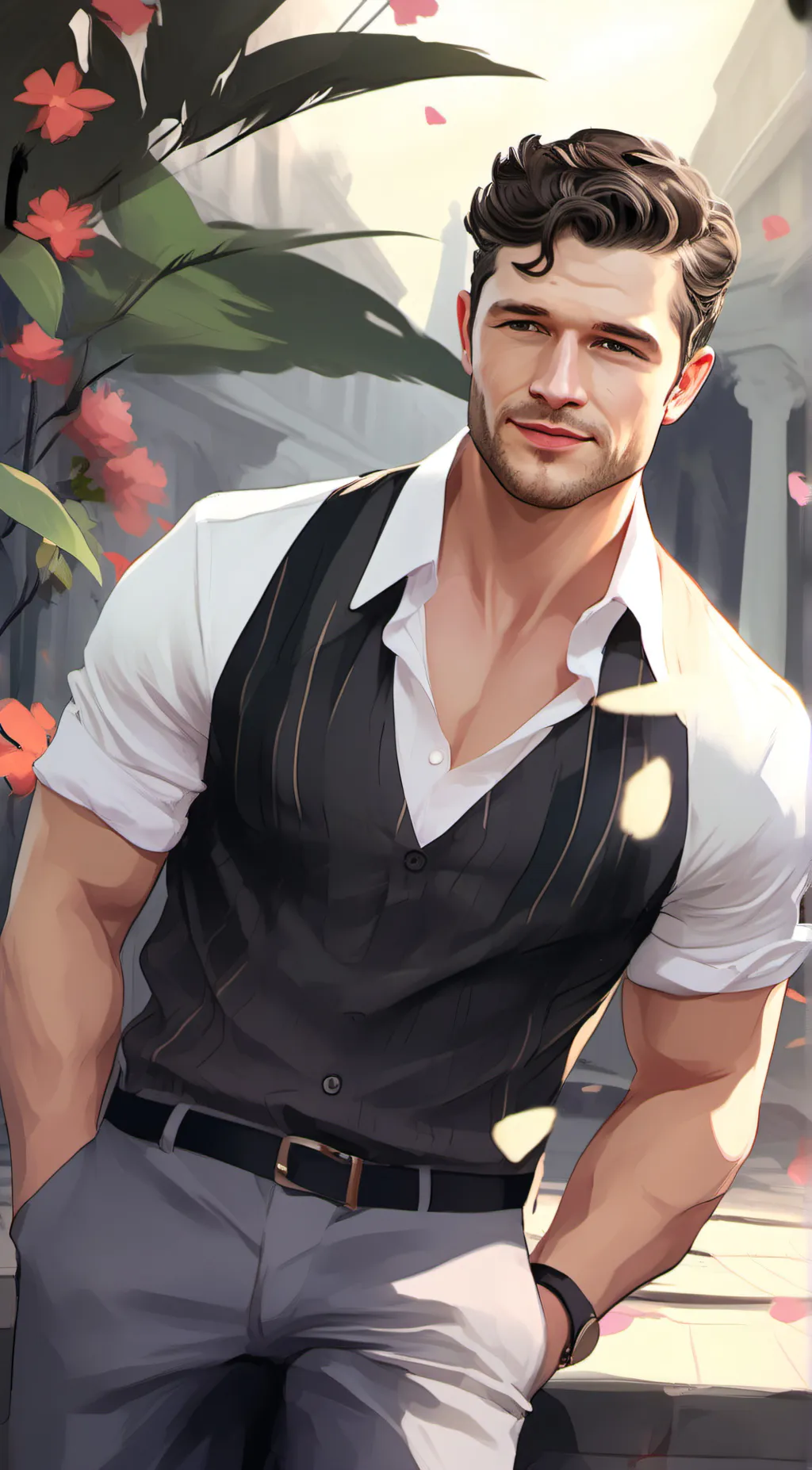 ai character: Harisson background