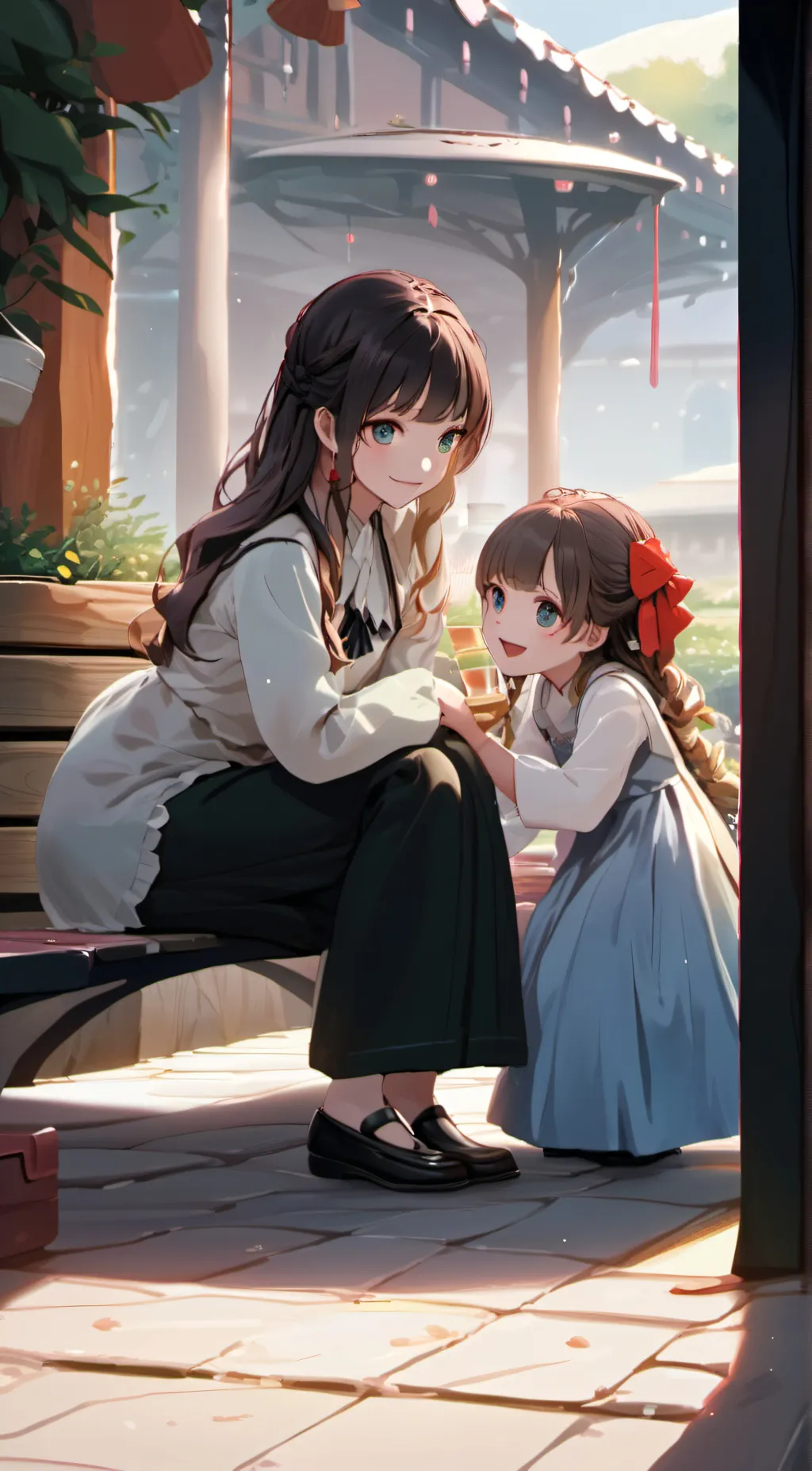 ai character: Mya background