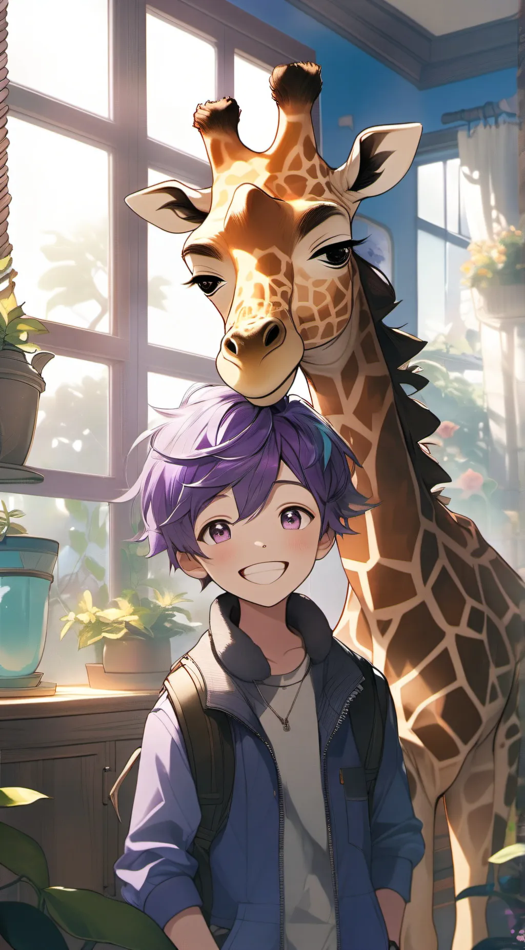 ai character: adam and justin background