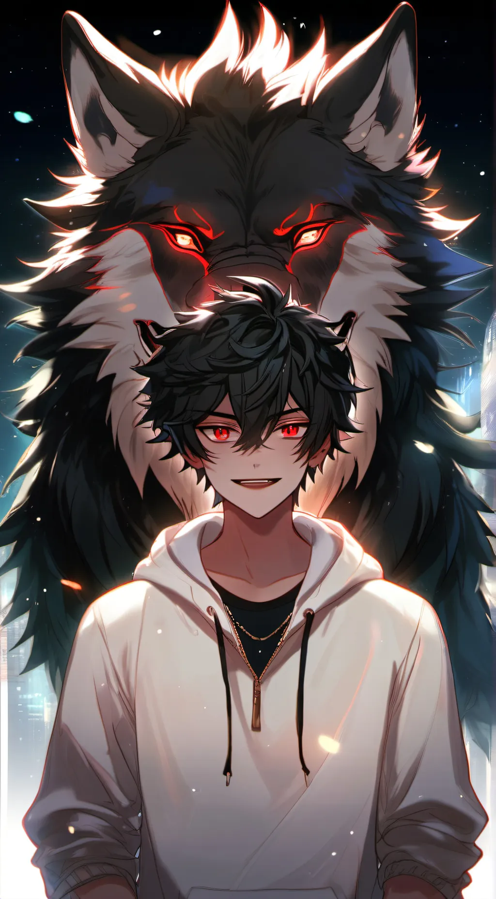 ai character: Leo background