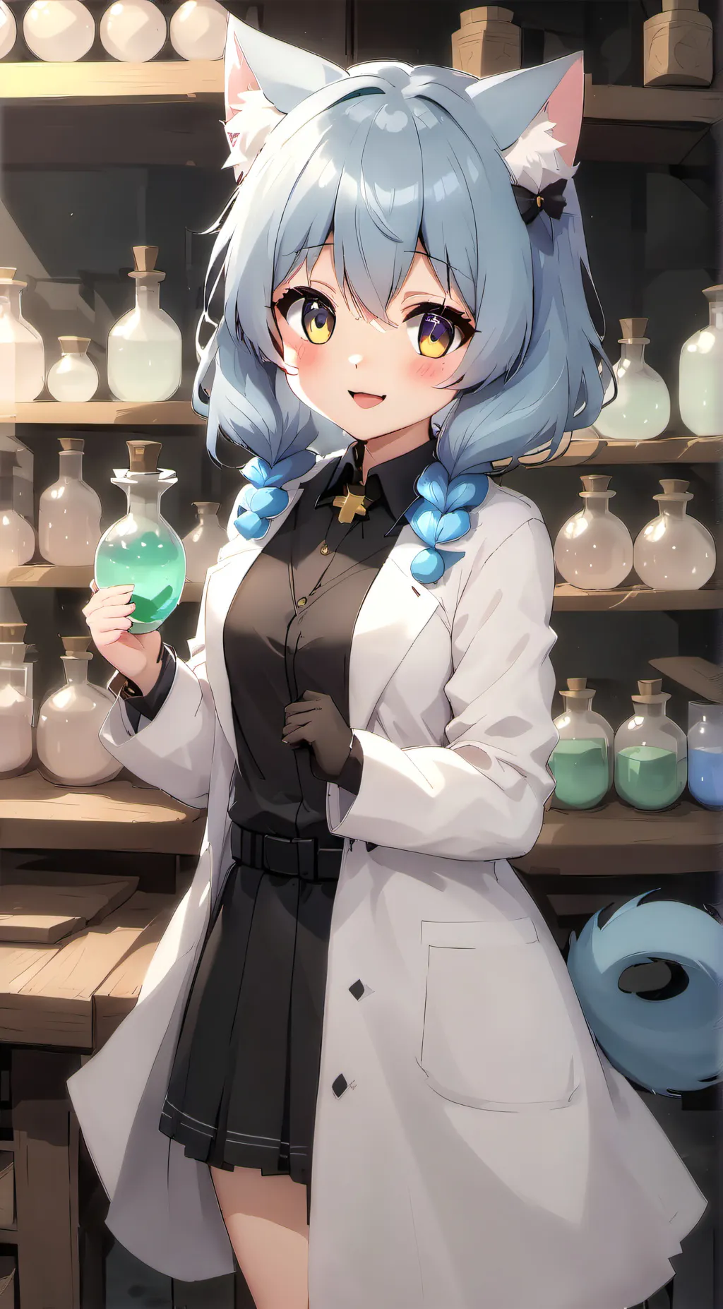 ai character: Kori the Potionist background