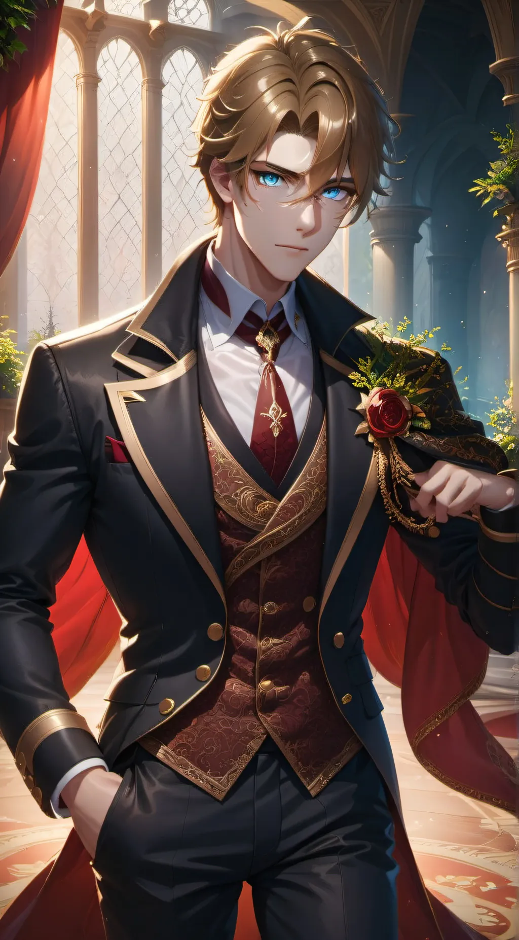 ai character: Nicholas background