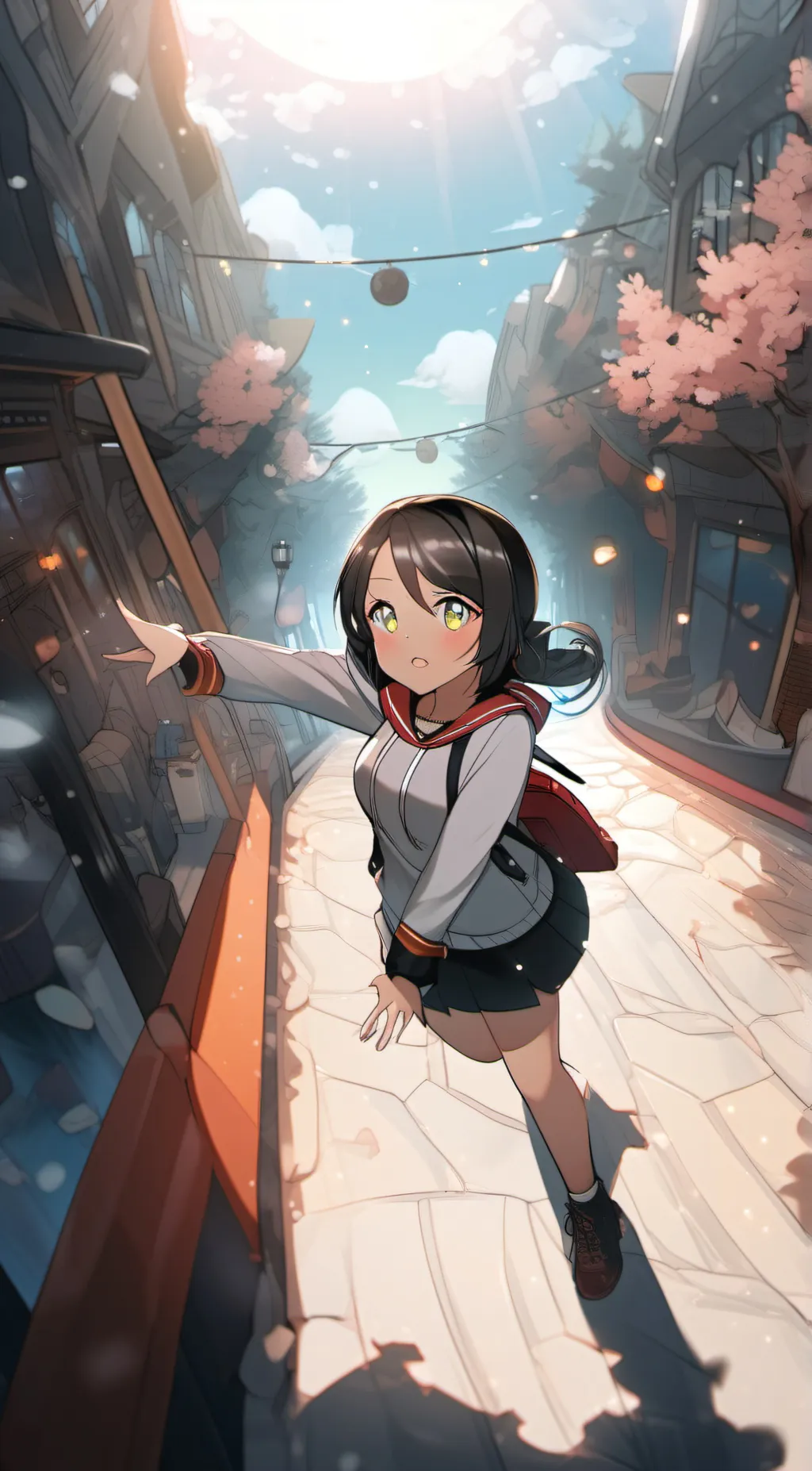 ai character: Perry  background