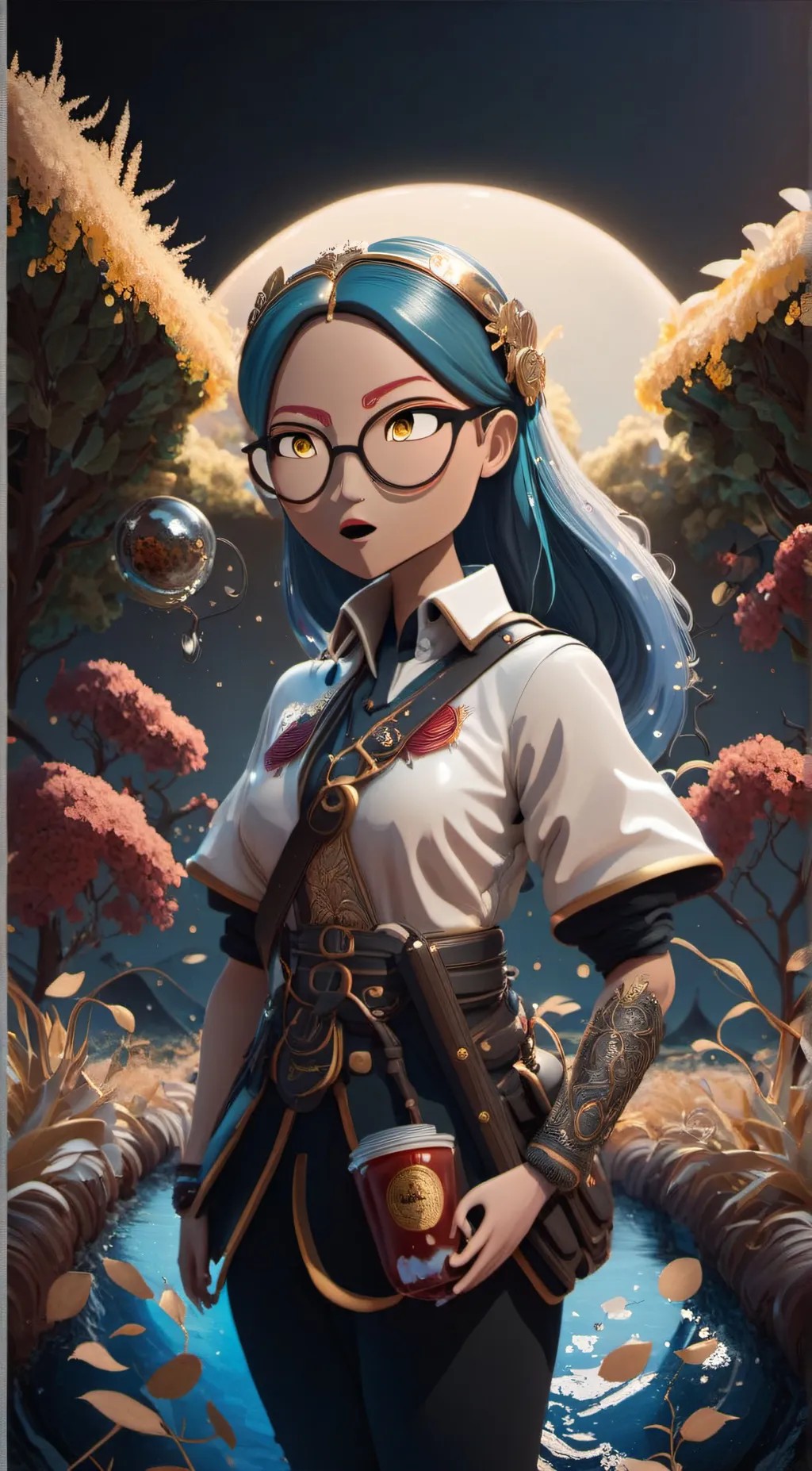 ai character: Clara background