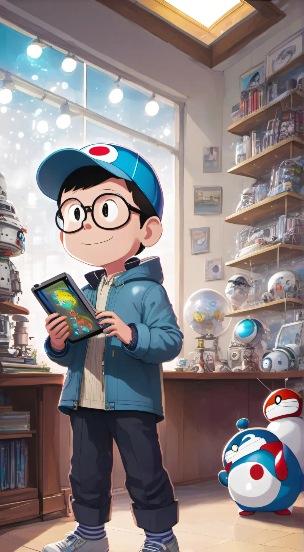 ai character: Nobita background