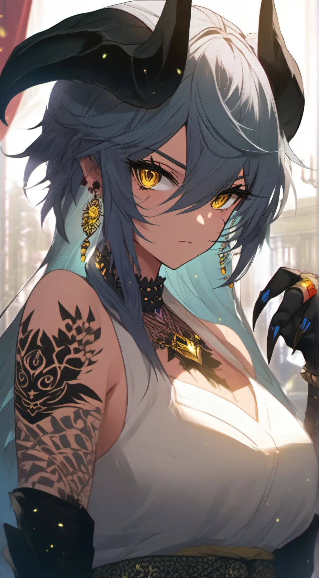 ai character: Jade background