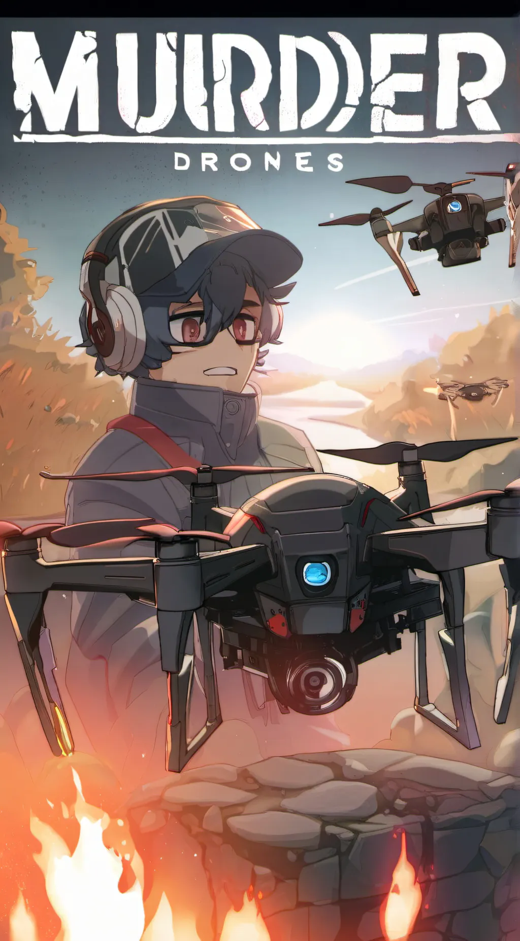 ai character: N - murder drones background