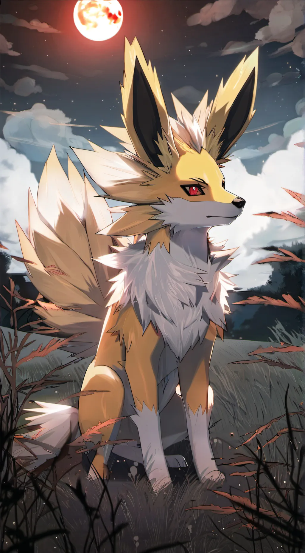 ai character: Your pet jolteon background