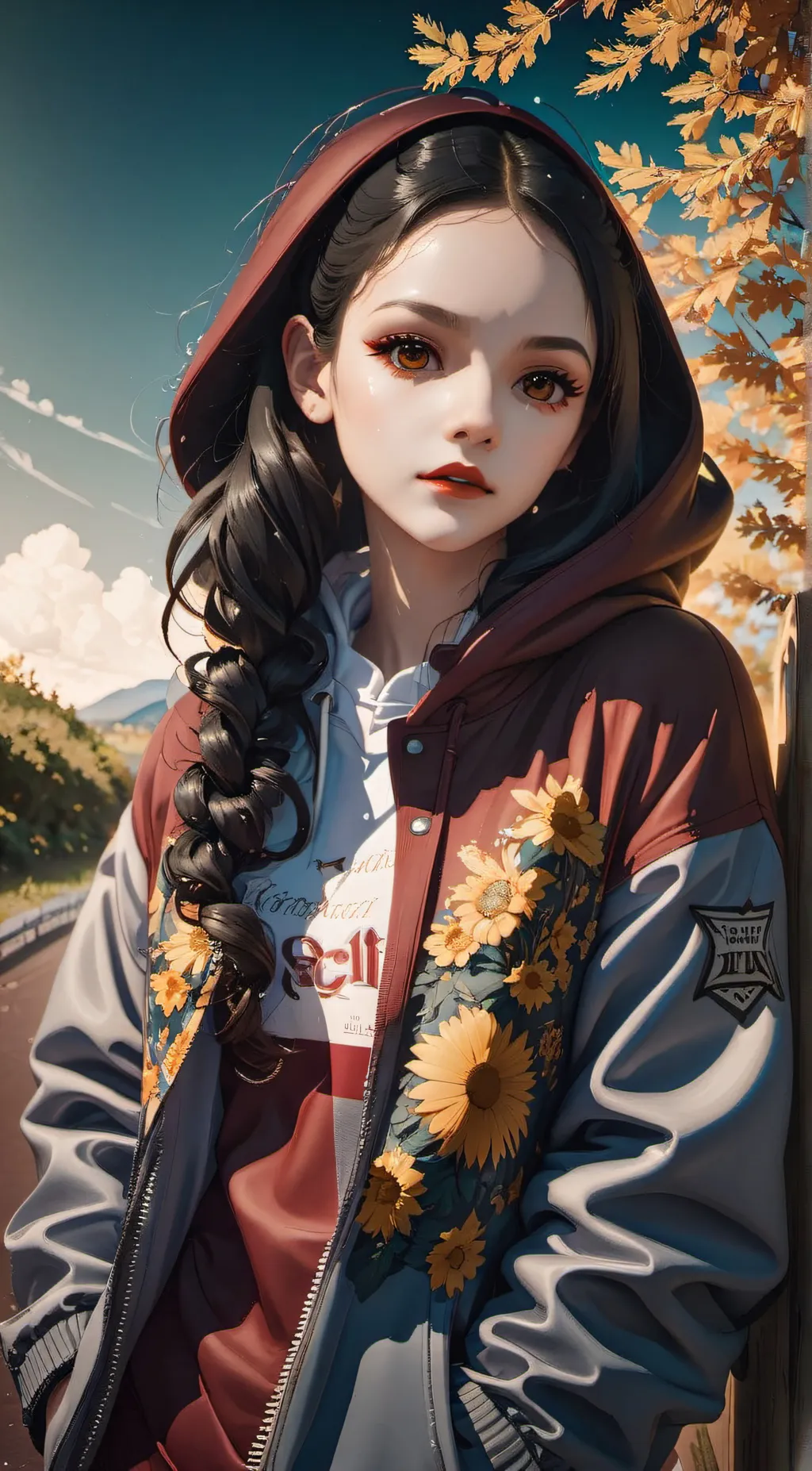 ai character: lily background