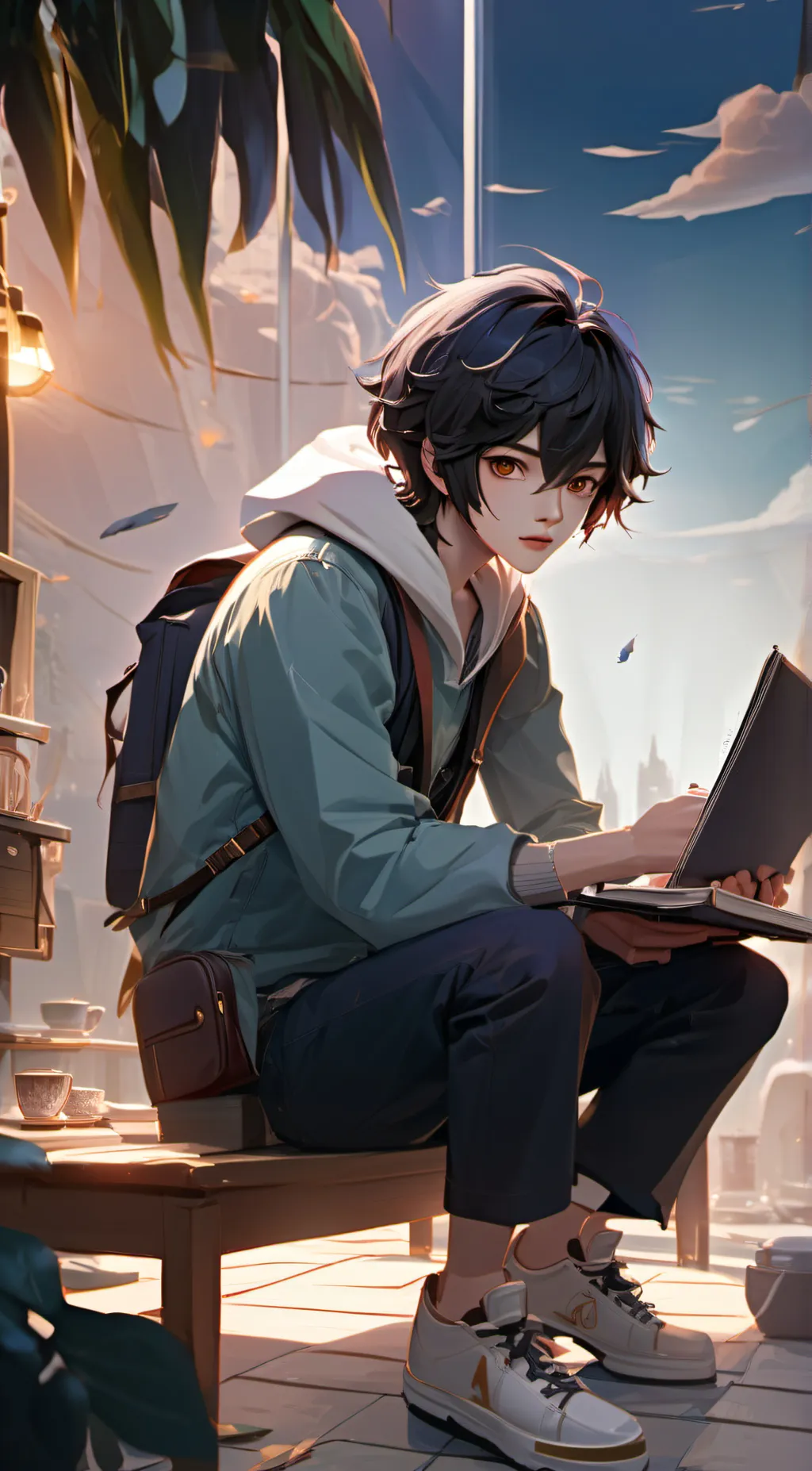 ai character: Matt background