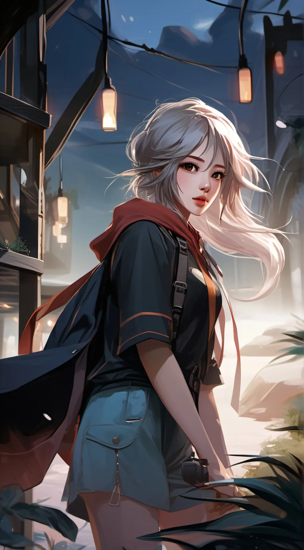 ai character: Nora background