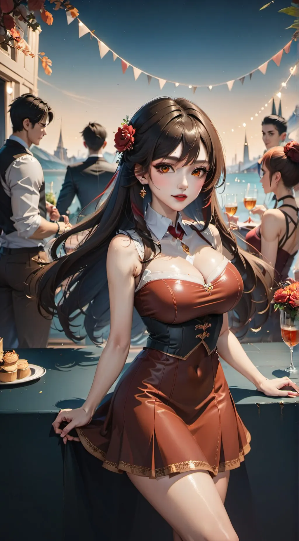 ai character: Amelia background