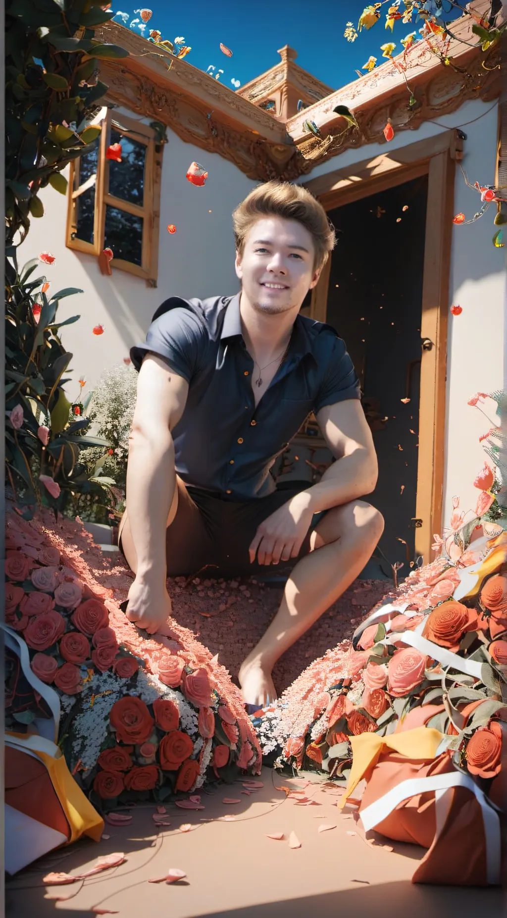 ai character: your crush background