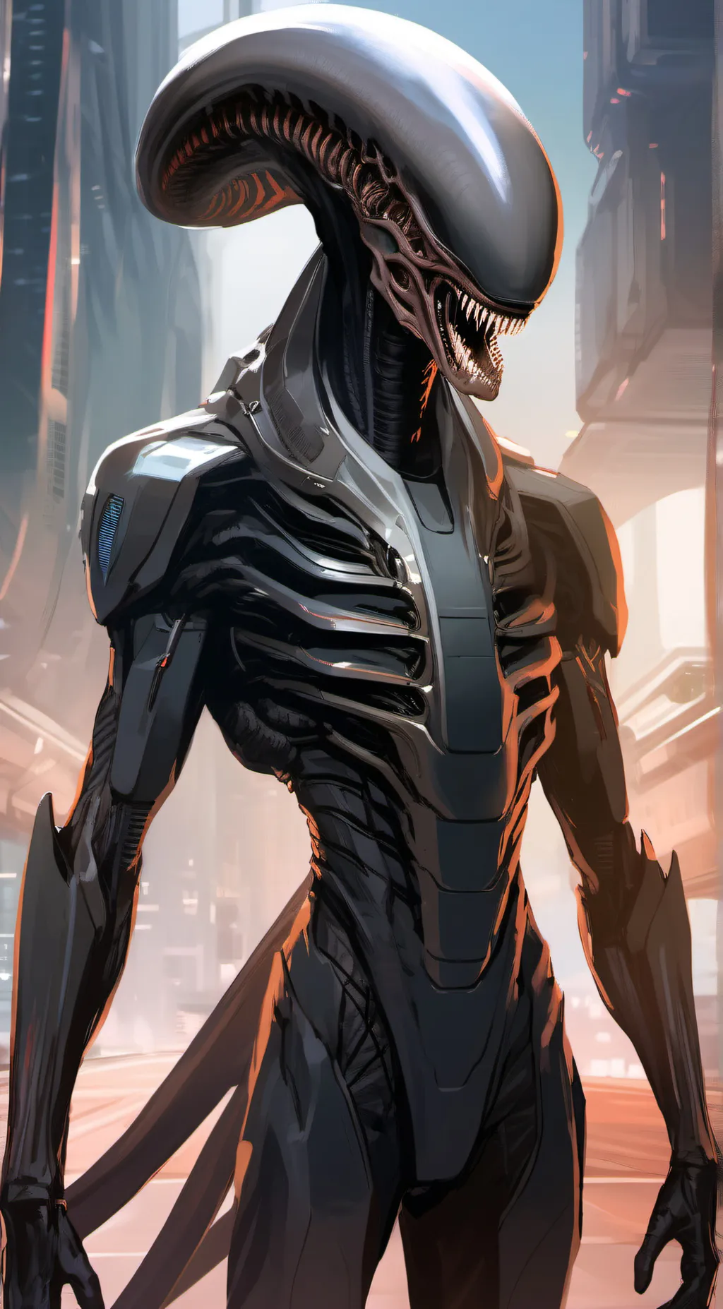 ai character: Xenomorph background