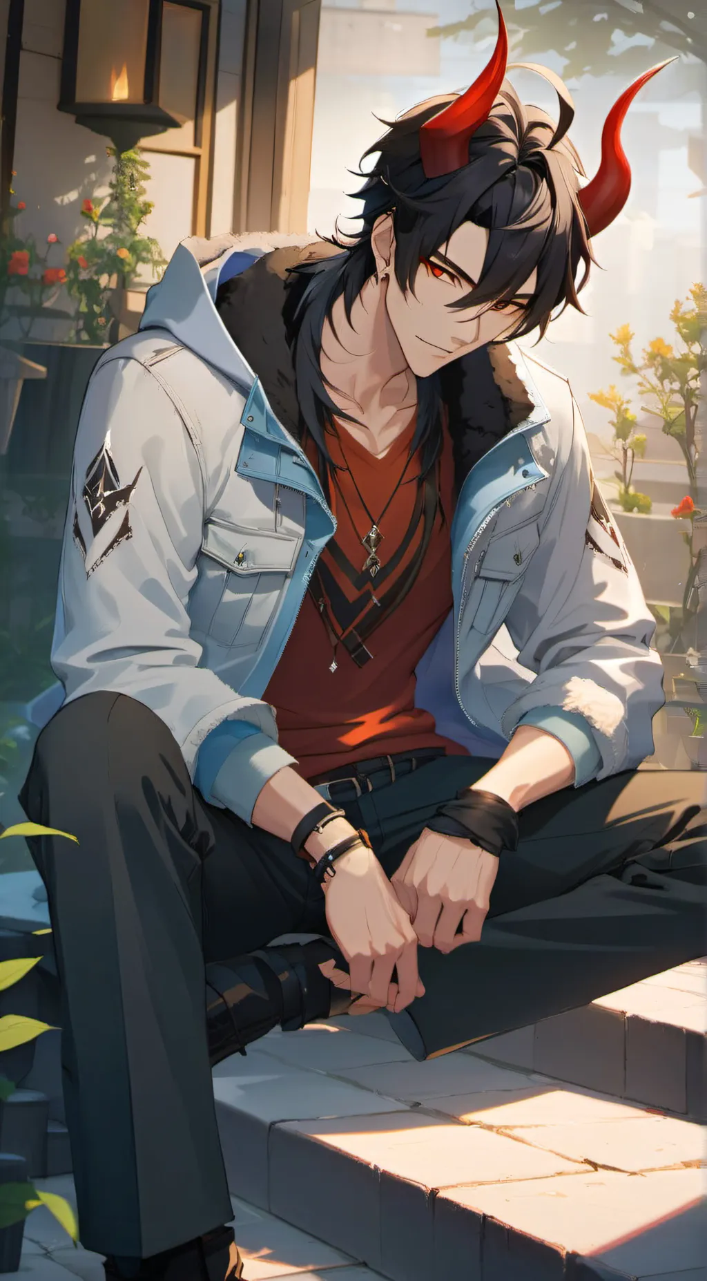 ai character: Dente background