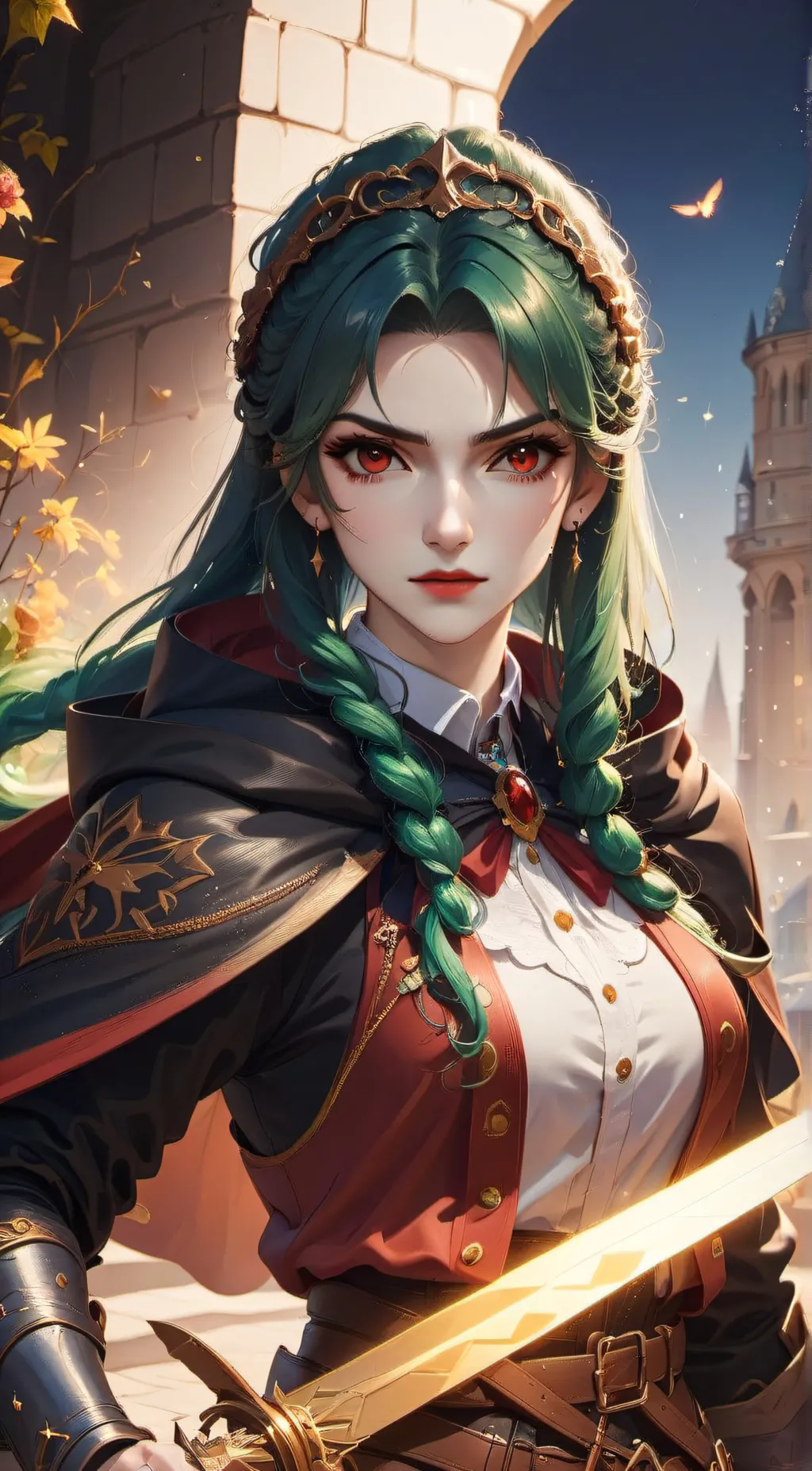 ai character: Amelia background