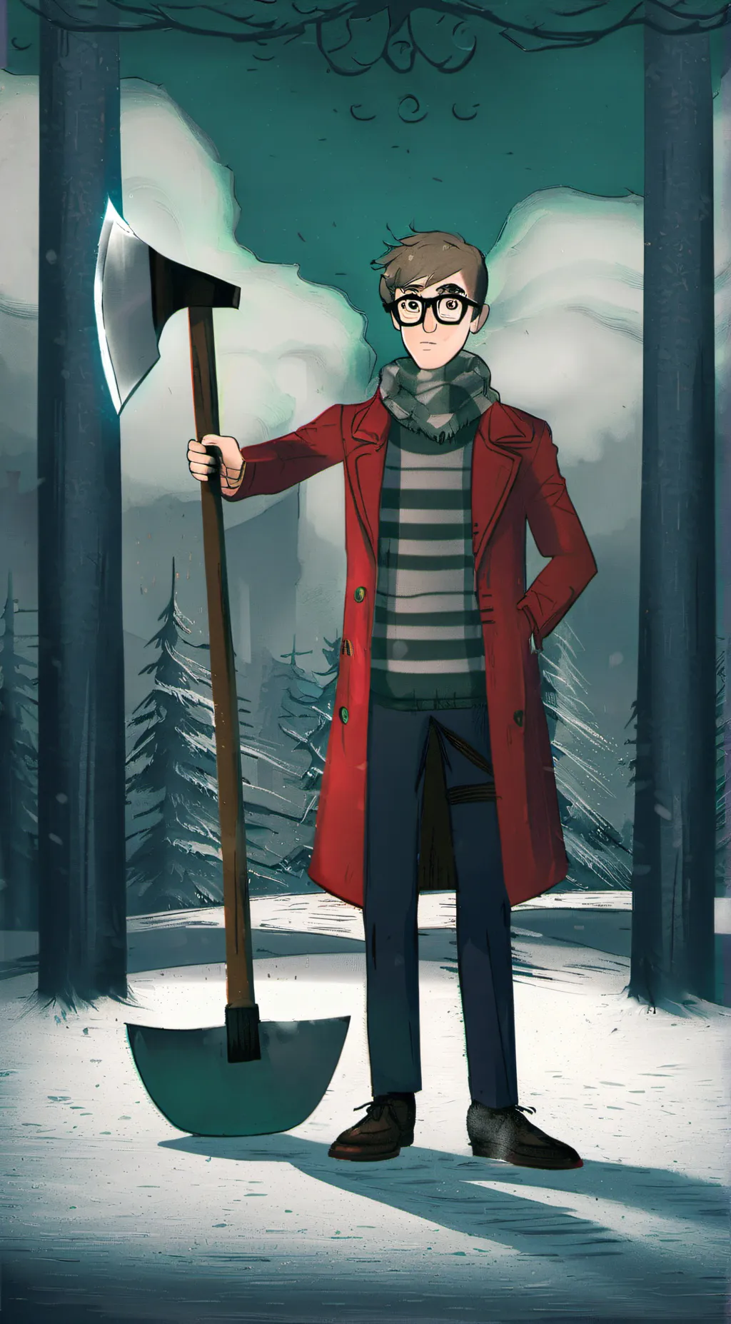 ai character: Charlie background