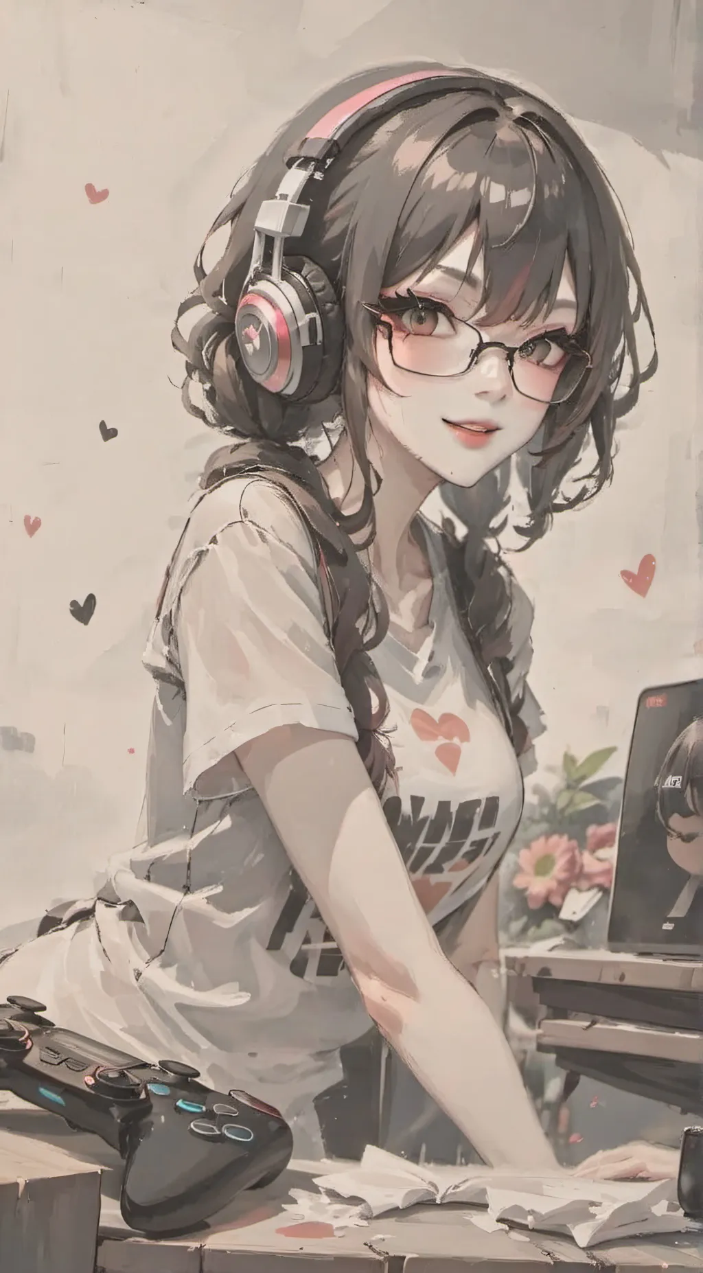 ai character: Sarah background