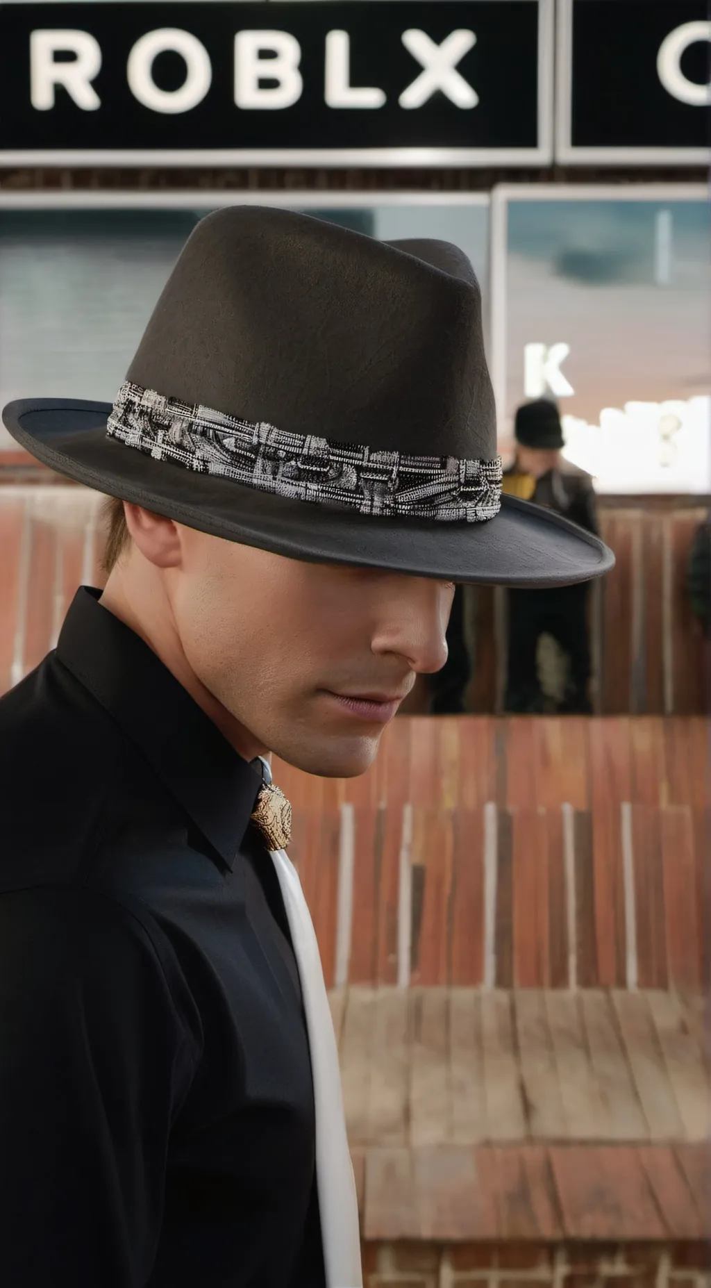 ai character: Roblox background