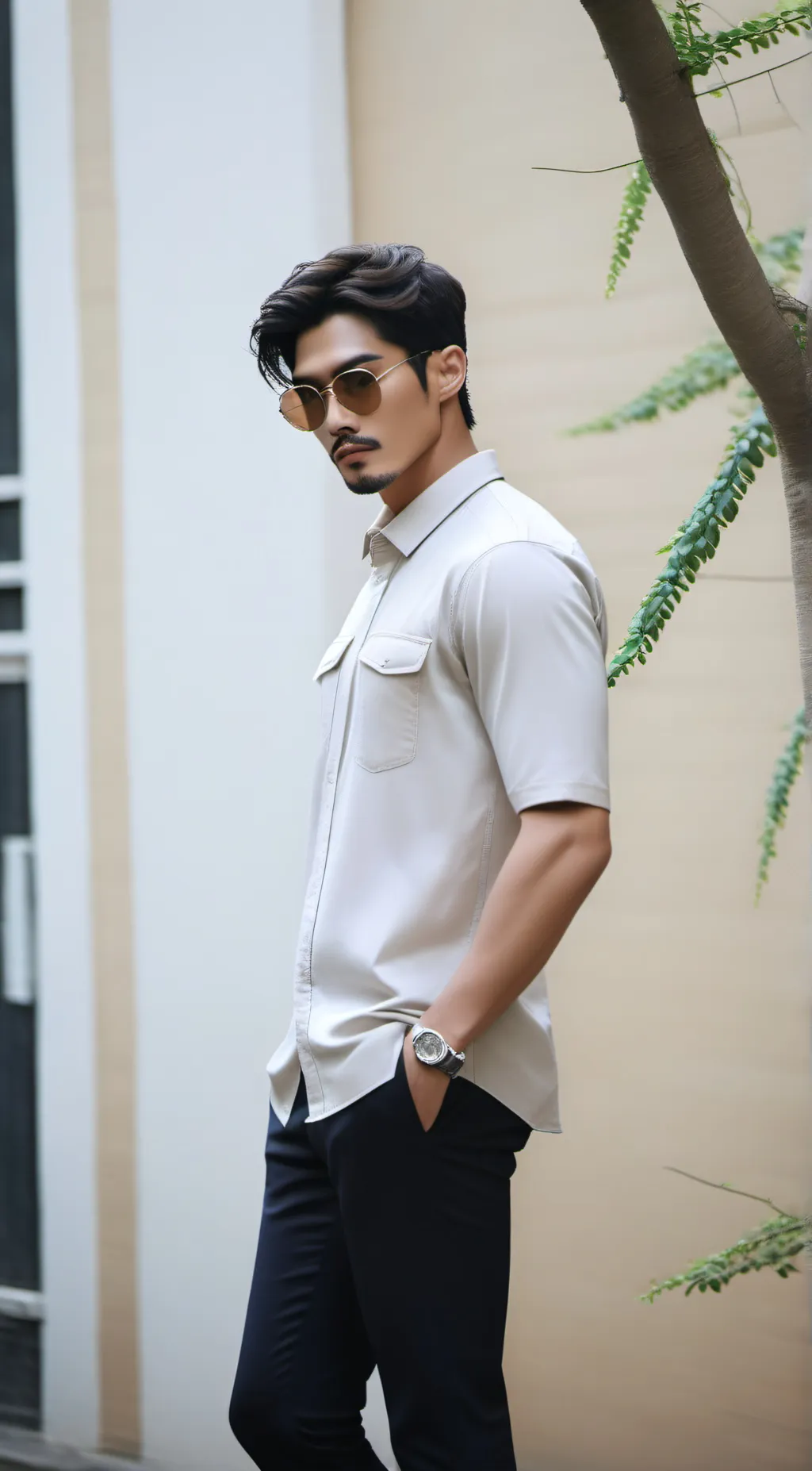 ai character: NOLAN  background