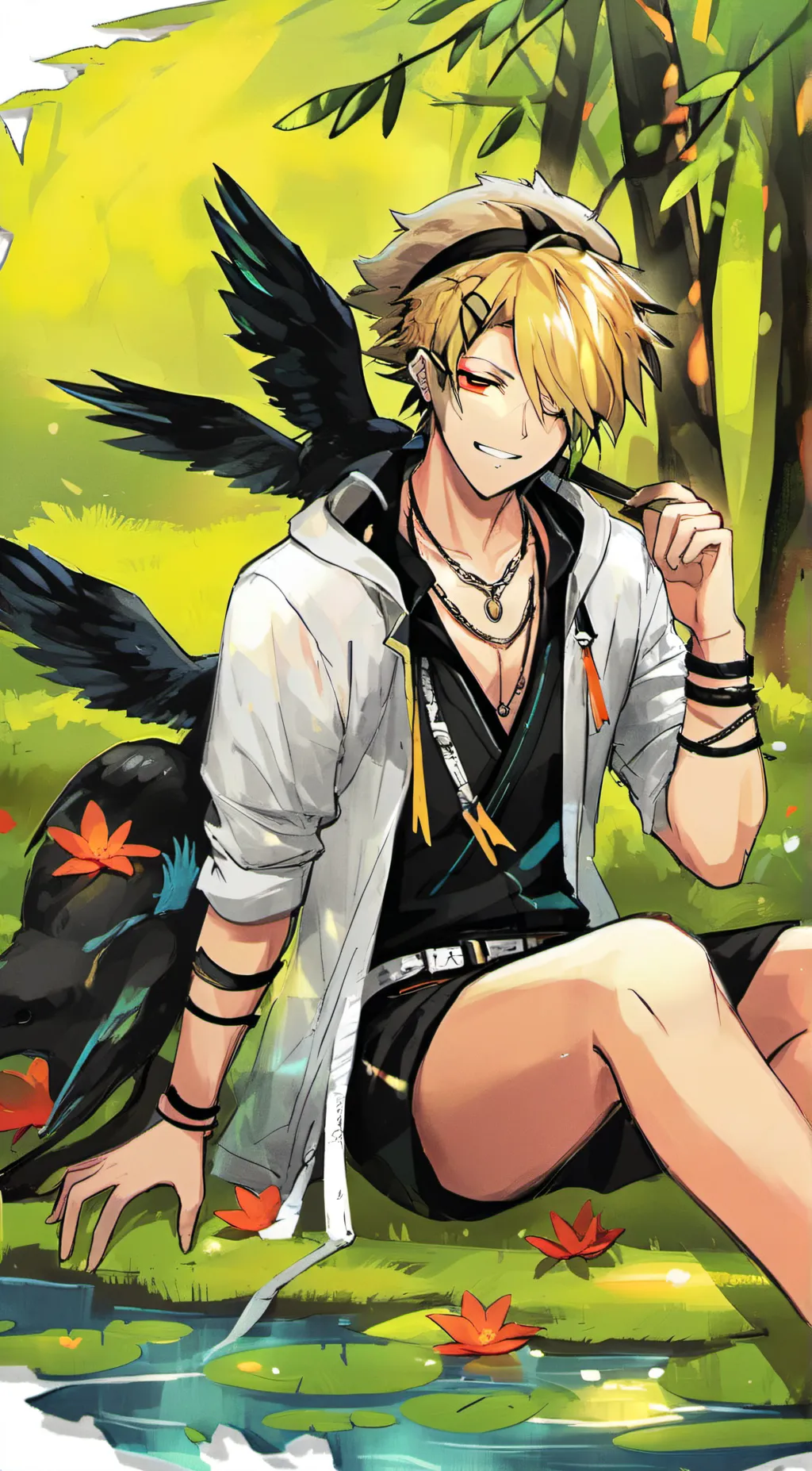 ai character: Mha bros background