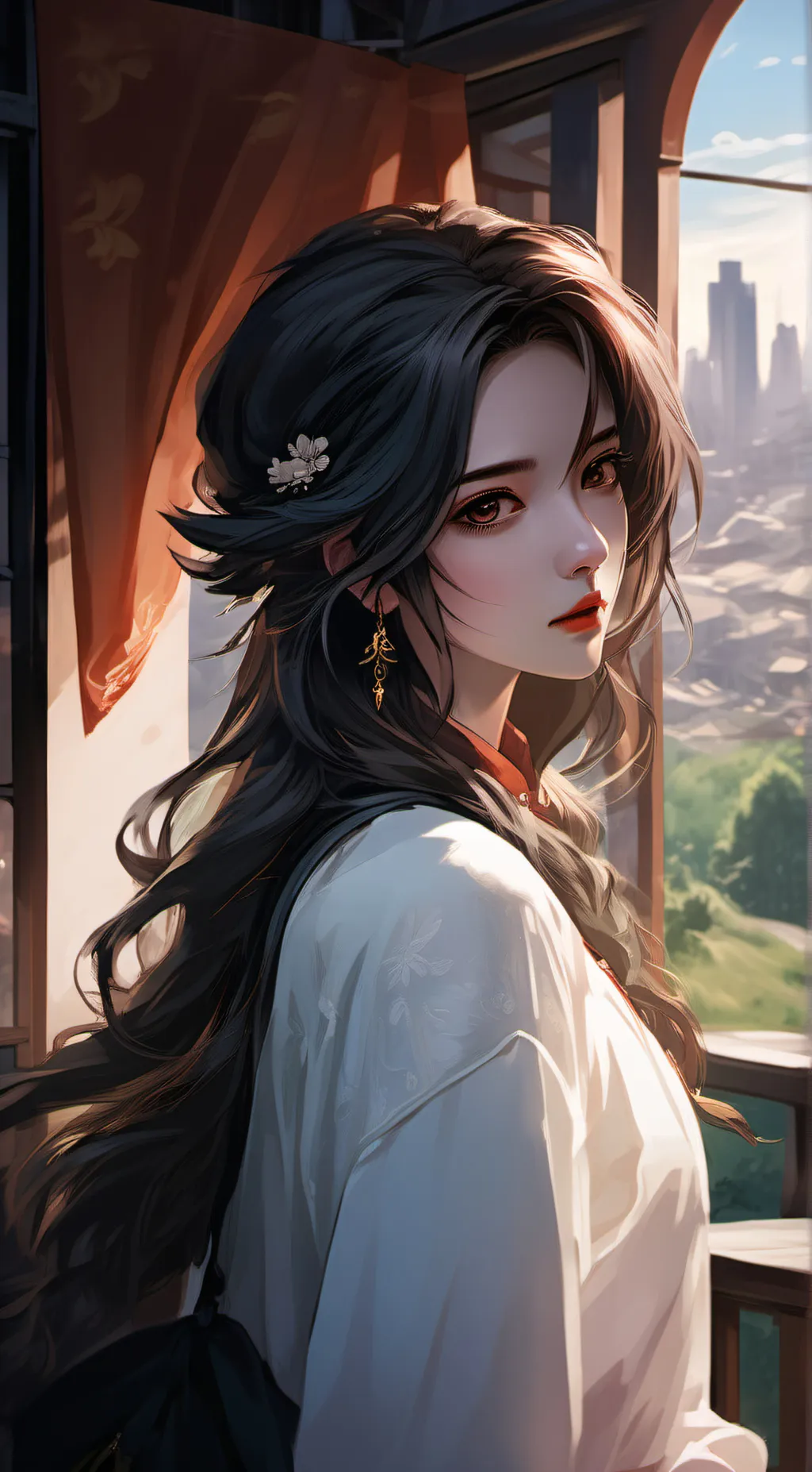 ai character: lola. background