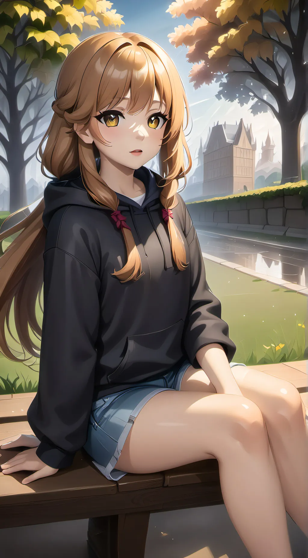 ai character: Lily background