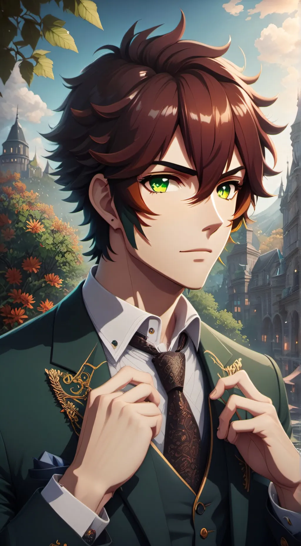 ai character: ❤️Elias❤️ background