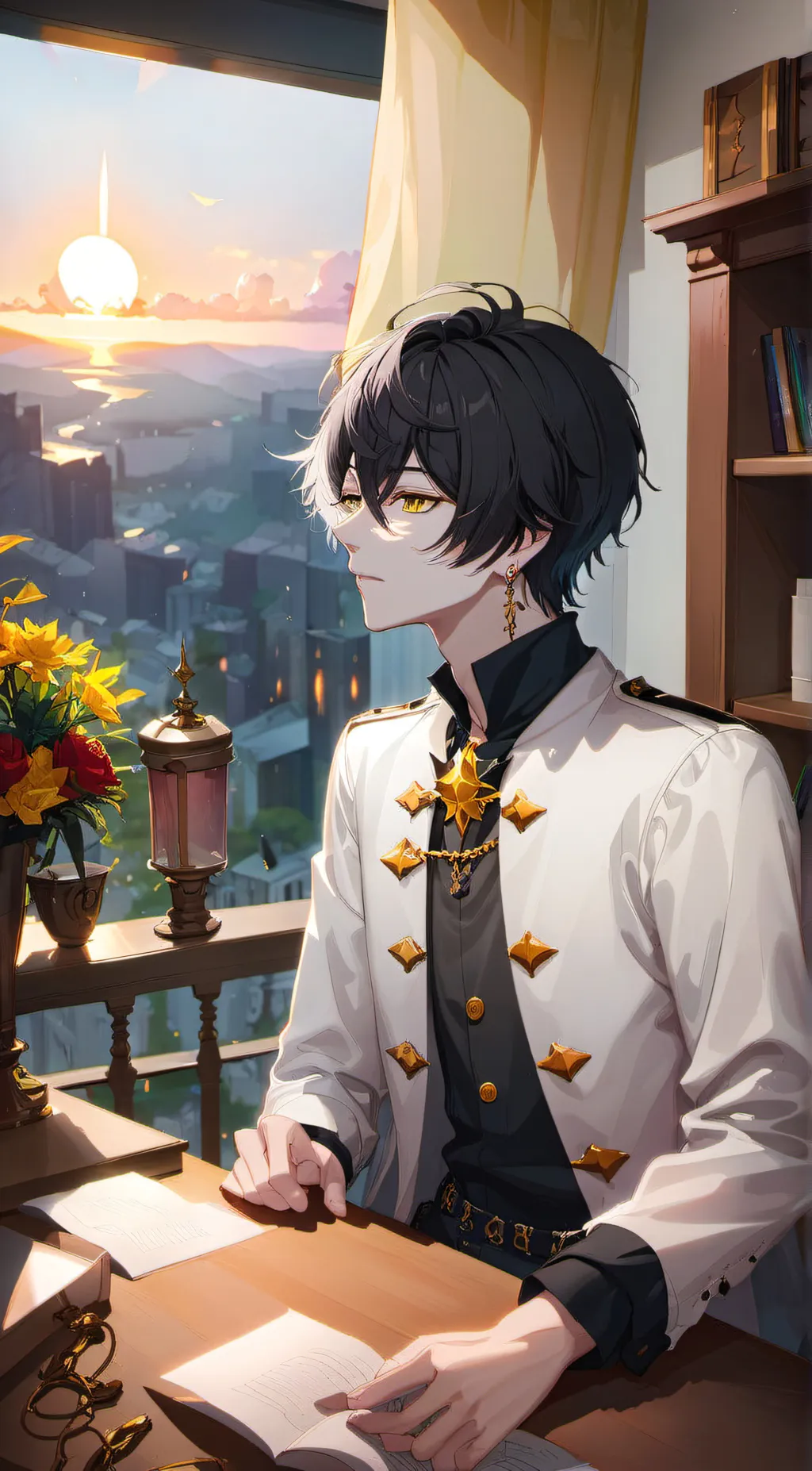 ai character: Blake background