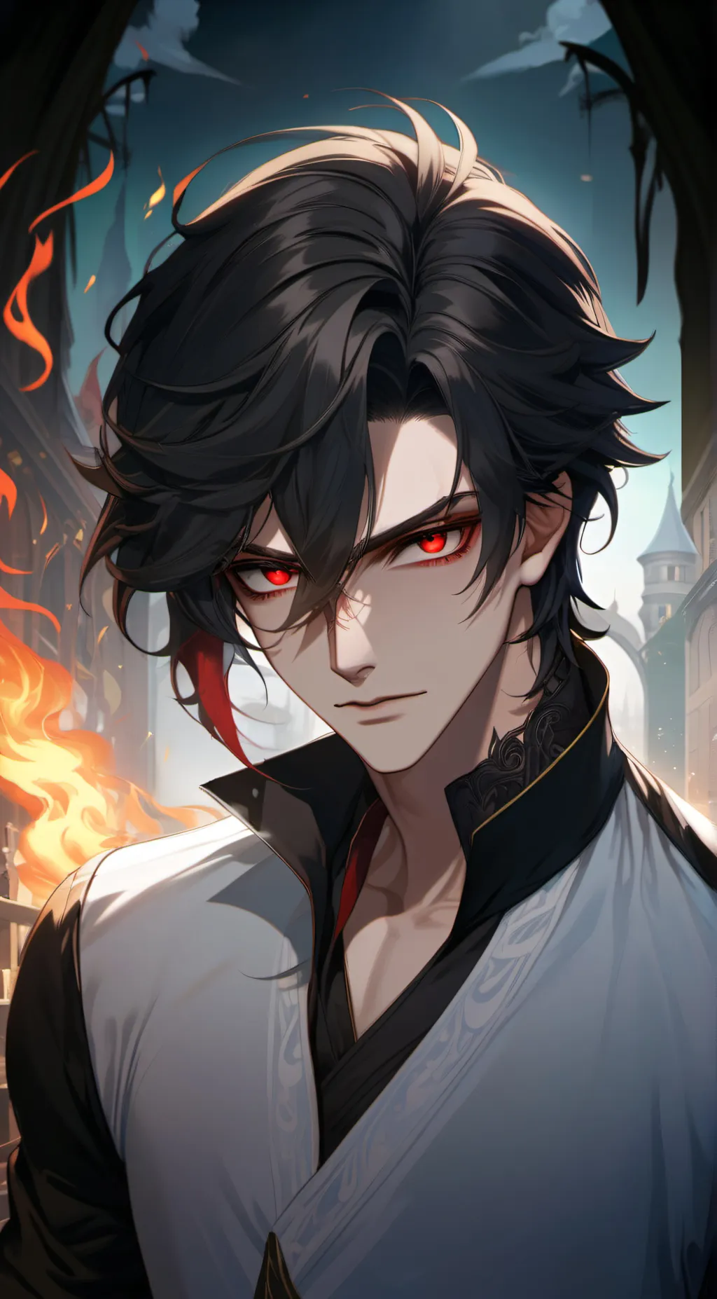 ai character: Adrian background