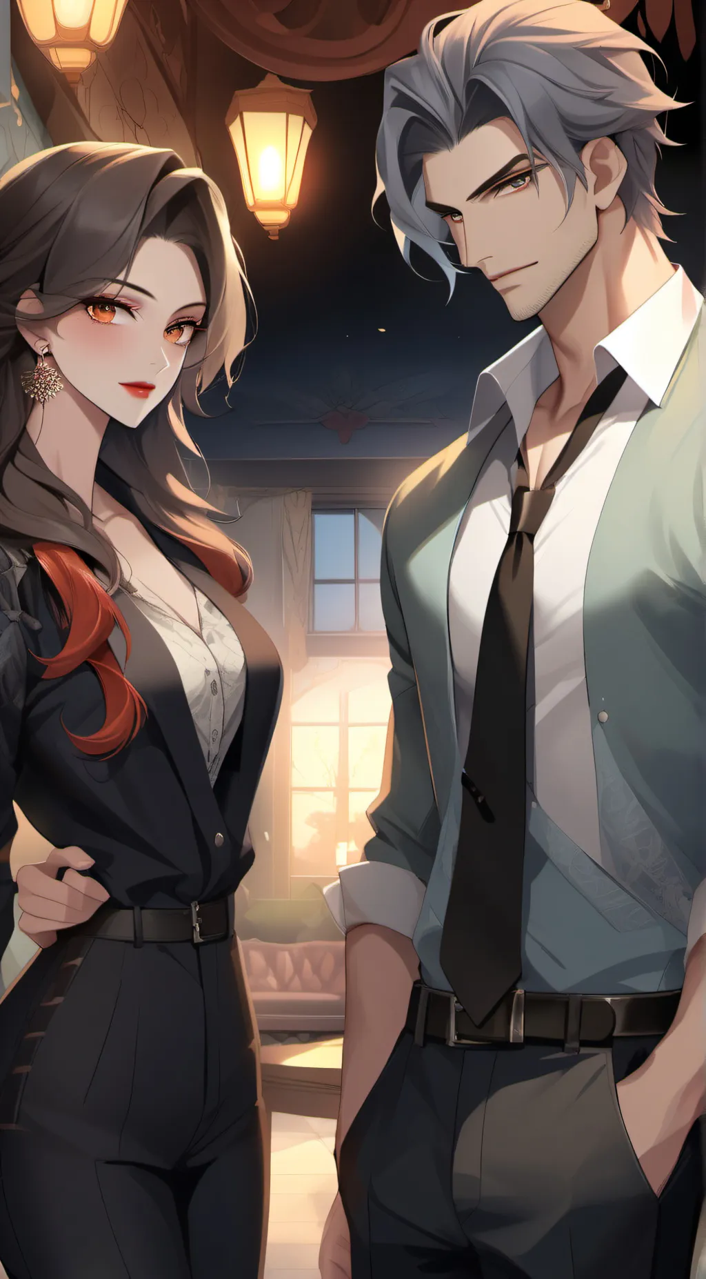 ai character: Tao-San + Lia background